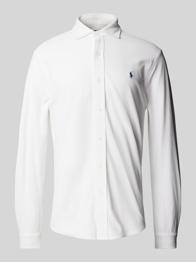 Polo Ralph Lauren Regular Fit Freizeithemd mit Kentkragen Weiss 2