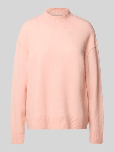 Marc O'Polo Denim Regular fit gebreide pullover van scheerwolmix  Rosé - 2