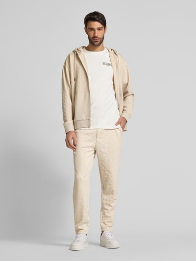 JOOP! Collection Sweatpants met elastische band, model 'Bahat' Beige - 1