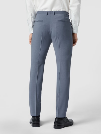 HUGO Extra slim fit pantalon met stretch, model 'Hesten212X' Bleu - 5