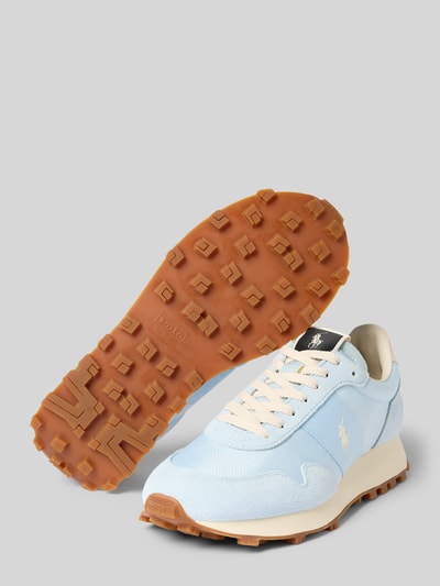 Polo Ralph Lauren Sneaker mit Schnürverschluss Modell 'PRL TRAIL 125' Hellblau 4