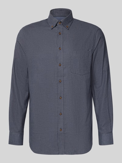 Christian Berg Men Vrijetijdsoverhemd met knoopsluiting Grafiet - 2