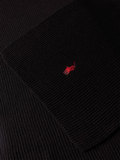 Polo Ralph Lauren Sjaal met labelstitching Zwart - 2