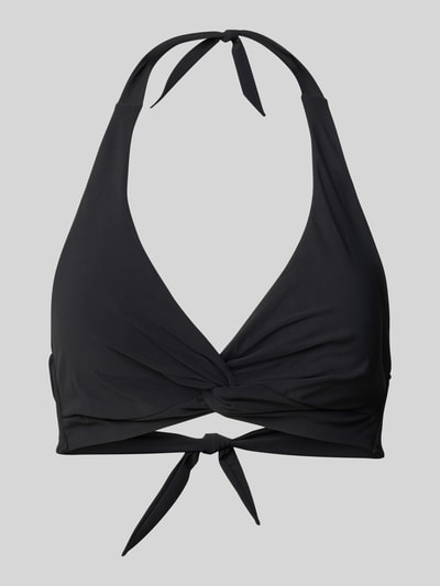 Barts Bikini-Oberteil mit Knoten-Detail Black 1