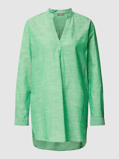Montego Lange blouse met V-hals Groen - 2