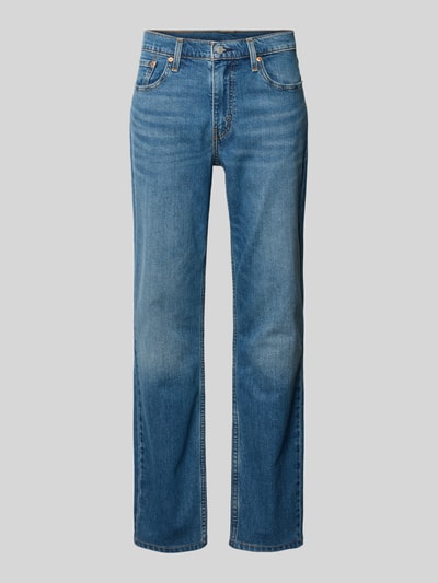Produktfoto, blaue Slim-Fit Jeans aus Baumwoll-Mix Modell '511®' von Levi's®, leichte Waschung, Herren Slim Fit Jeans von Levi's®