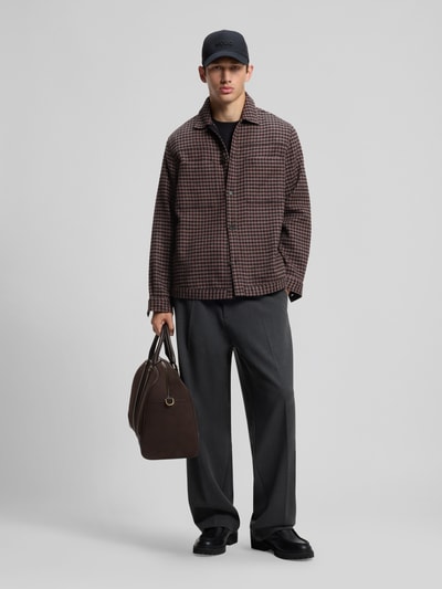 HUGO Regular Fit Freizeithemd mit Brusttasche Modell 'Eniri' Hellrot 1