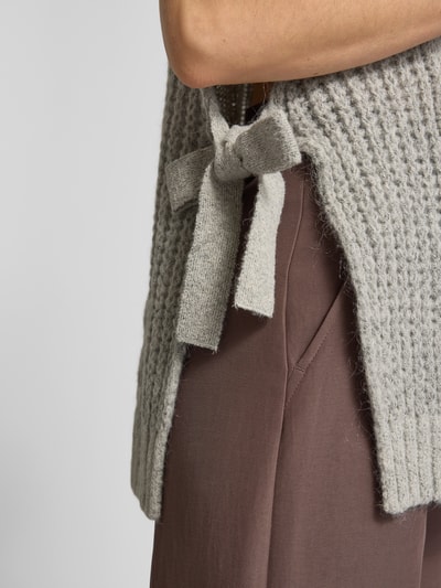 Scotch & Soda Oversized Pullunder mit V-Ausschnitt Hellgrau 3