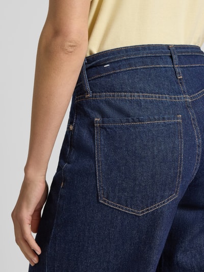 Mango Jeans mit Bindegürtel Modell 'OLIVIA' Marine 3