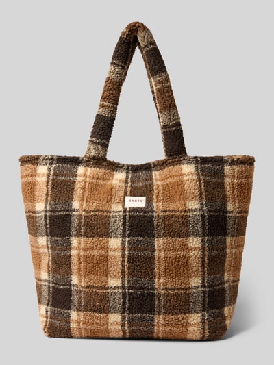 Barts Shopper mit Teddybesatz Aedey Totebag Dunkelbraun 1
