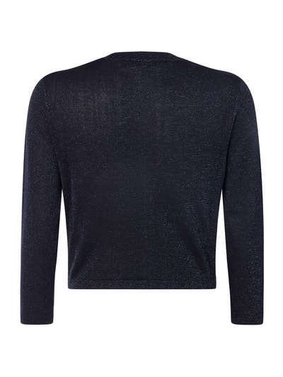 Jake*s Cocktail Bolero mit Glitter-Effekt Marine Melange 3