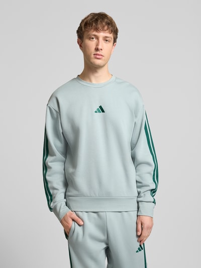 adidas Sportswear Sweatshirt mit Rundhalsausschnitt und Logo Mint 4