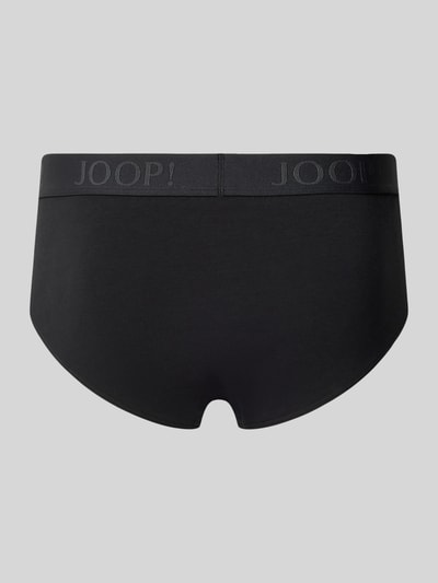 JOOP! Collection Slip mit elastischem Label-Bund im 3er-Pack BLACK 3