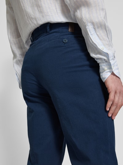 Mmx Stoffhose mit französischen Eingrifftaschen Modell 'Pardus' Marine 3