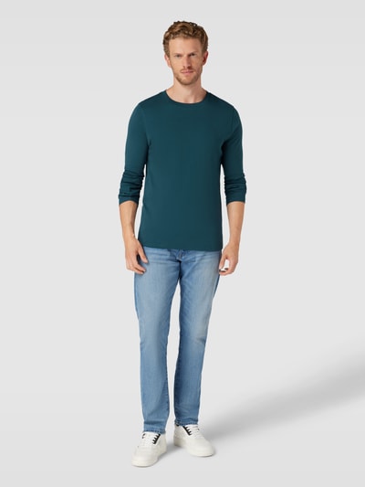 MCNEAL Longsleeve mit Rundhalsausschnitt Petrol 1