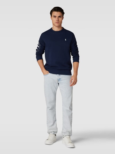 Polo Ralph Lauren Sweatshirt met logostitching Marineblauw - 1