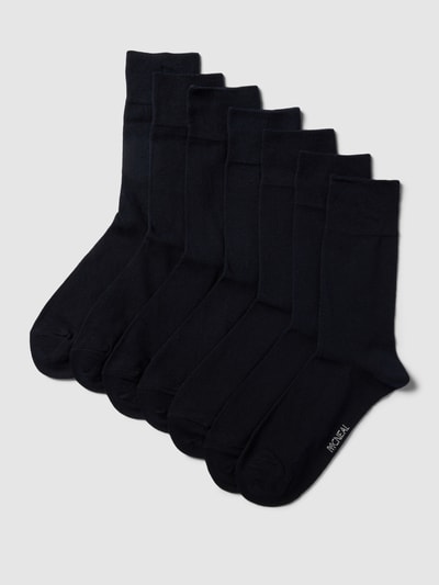 MCNEAL Socken mit Label-Stitching im 7er-Pack Marine 1