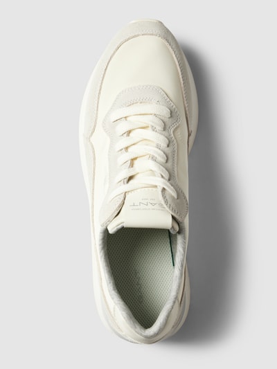 Gant Sneakersy z mieszanki skóry Złamany biały 3
