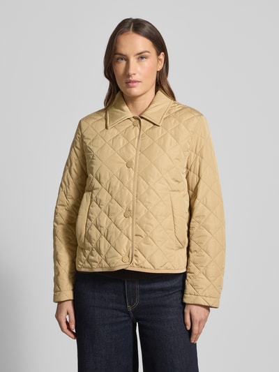 Weekend Max Mara Regular fit gewatteerd jack met platte kraag Model 'GELO' Beige - 4