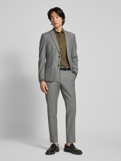 OLYMP Level Five Slim fit zakelijk overhemd met kentkraag, model 'New York' Leem - 1