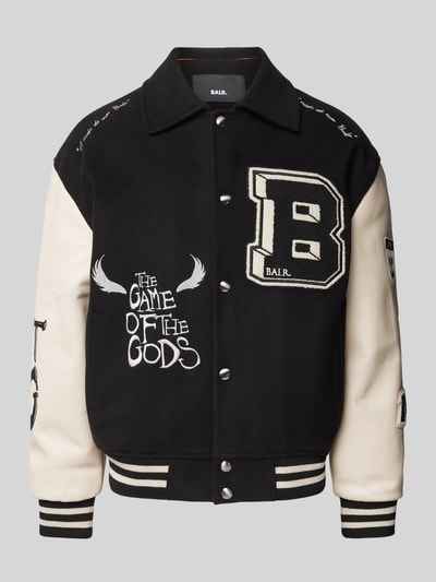 Balr. Jacke mit Label-Badge Modell 'Game of the Gods' Black 2