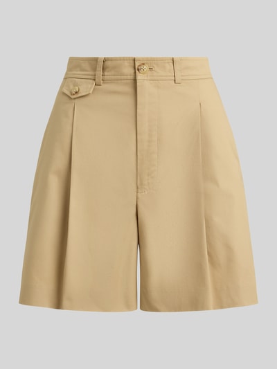 Lauren Ralph Lauren Regular Fit Shorts aus reiner Baumwolle Mittelbraun 2