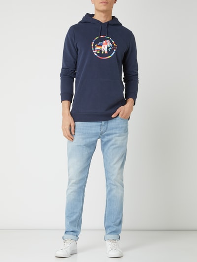 Mammut Hoodie aus Organic Cotton  Marine 1