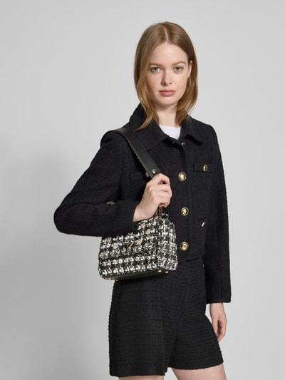 Guess Handtas met siersteentjes, model 'EVERLEE' Zwart - 1