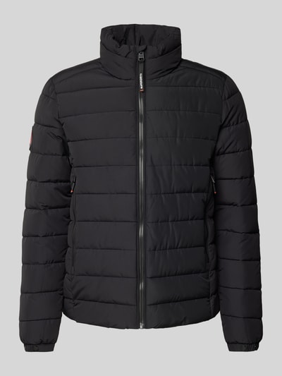 Superdry Steppjacke mit Stehkragen Modell 'Fuji' Black 2