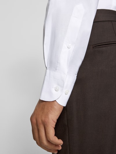 Tommy Hilfiger Tailored Slim Fit Businesshemd aus Baumwoll-Mix Weiss 3