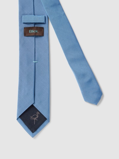 Blick Krawatte aus Seide in unifarbenem Design (7 cm) Sky 2