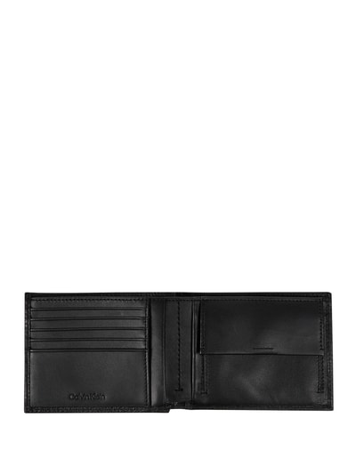 CK Calvin Klein Portemonnaie aus Leder  Black 4