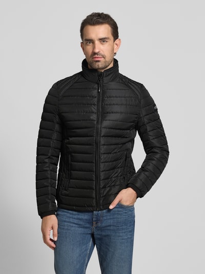 NAUTGÅRD Regular fit gewatteerd jack met Sorona® Aura Filling Zwart - 4