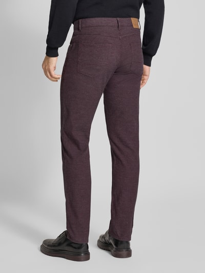 Christian Berg Men Straight Fit Hose mit Eingrifftaschen Kirsche 5