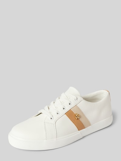 Lauren Ralph Lauren Sneaker mit Label-Applikation Modell 'JANSON II' Weiss 1