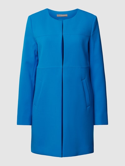 Christian Berg Woman Selection Lange blazer met steekzakken in effen design Blauw - 2