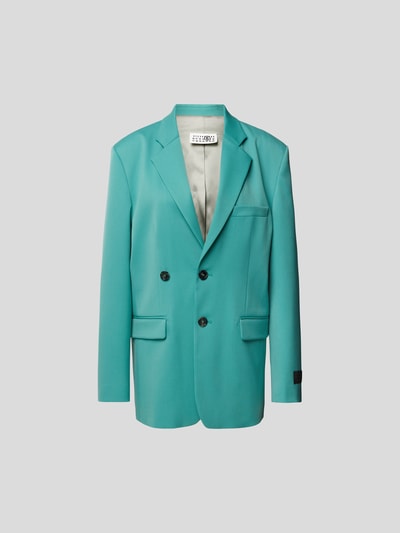 MM6 Maison Margiela Blazer mit Reverskragen Tuerkis 2