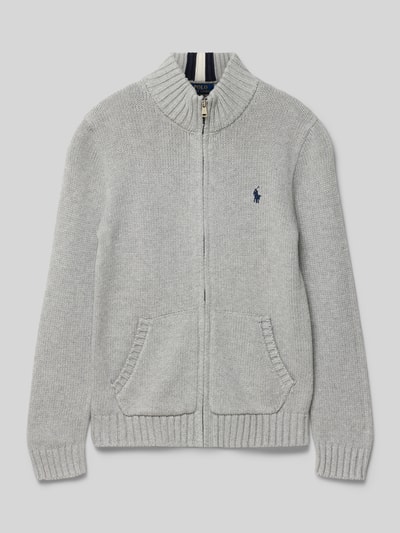 Polo Ralph Lauren Teens Gebreid jack met ritssluiting Middengrijs - 1