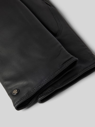 Roeckl Rękawiczki ze skóry naturalnej model ‘Schönefeld’ Czarny 2