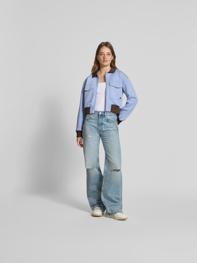 BAUM & PFERDGARTEN Jacke mit Pattentaschen Hellblau 1