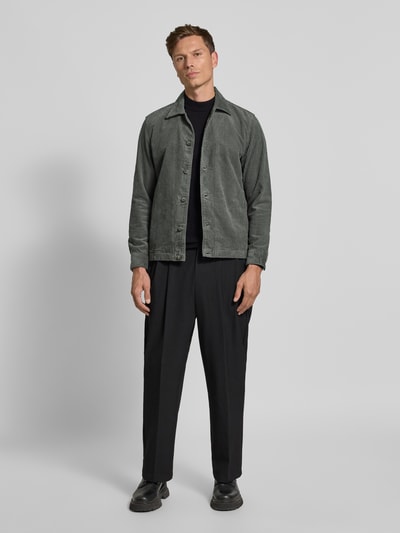 Marc O'Polo Regular fit corduroy jack van puur katoen Olijfgroen - 1