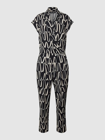 Betty Barclay Jumpsuit in Wickel-Optik Black 1