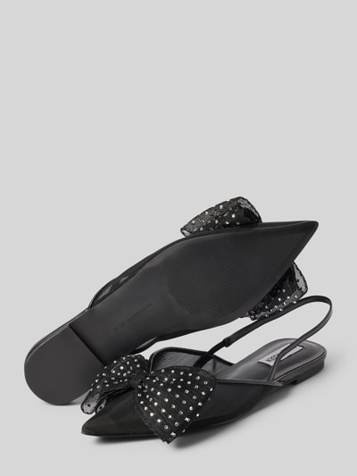 Steve Madden Ledersandalette mit Schleifen-Detail Modell 'RUBIE' Black 4