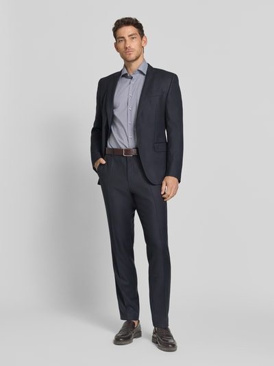 ETERNA Relaxed Fit Business Hemd aus Lyocell-Mix Marine 1