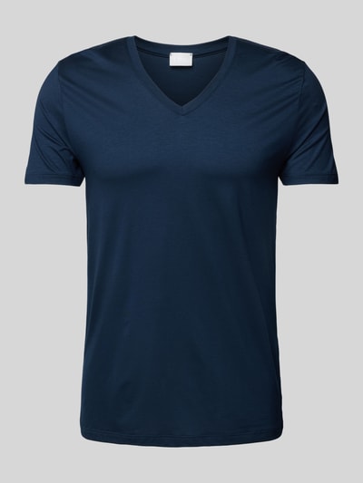 Mey T-shirt met V-hals Blauw - 2