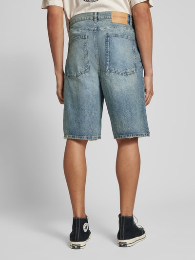 REVIEW Baggy Fit Jeans Shorts im 5-Pocket-Design - Jorts Blau 5