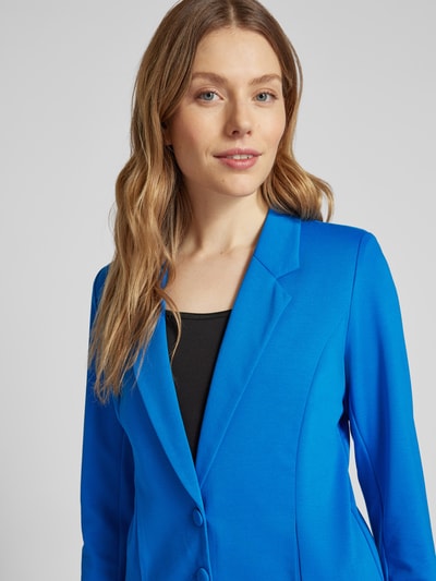 FREE/QUENT Blazer mit 2-Knopf-Leiste und Viskose-Anteil Modell 'NANNI' Blau 3