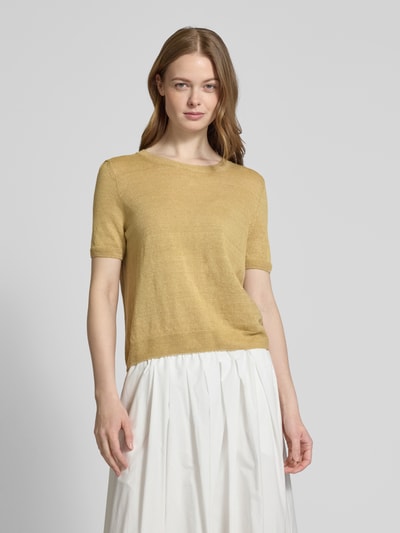 Weekend Max Mara Strickpullover mit 1/2-Arm Modell 'PANCONE' Sand 4