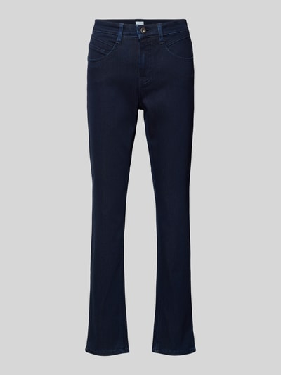 Brax Bootcut Jeans mit Label-Patch Modell 'MARY' Dunkelblau 1