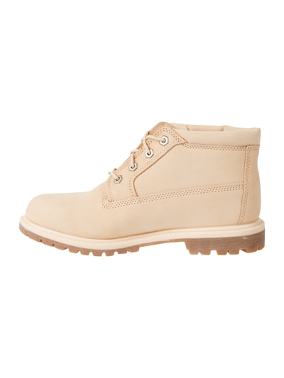 Timberland Lederboots mit Profilsohle Hellrosa 4